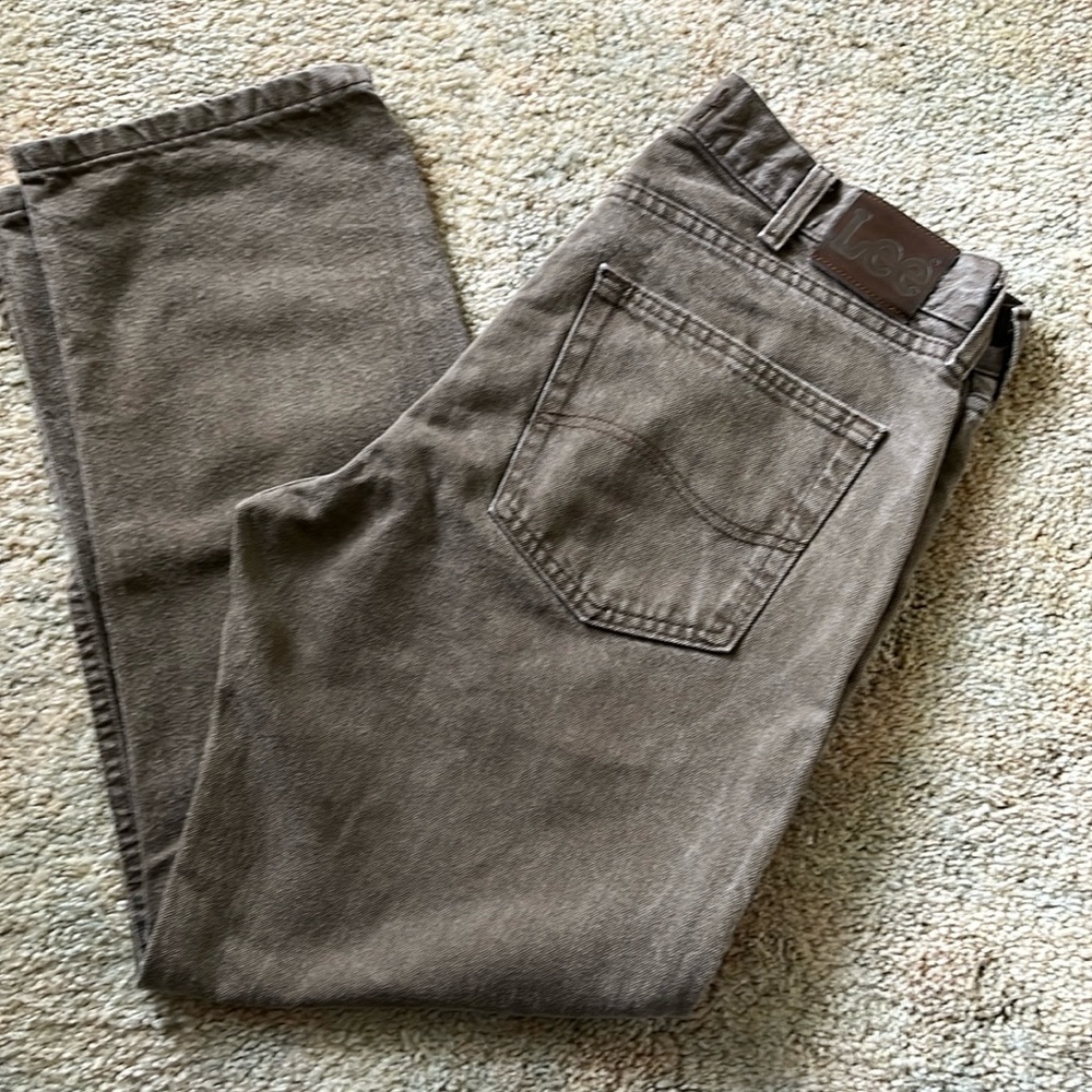 Lee regular fit straight leg jeans